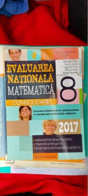 EVALUAREA NATIONALA MATEMATICA CLASA A VIII A IUREA ,POPA ,SERDEAN foto