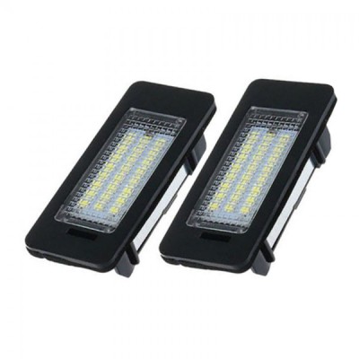 Set 2 Lampi CANBUS dedicate pentru numar spate Audi foto