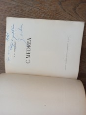 K.H.ZAMBACCIAN ( dedicatie*semnatura) C.MENDREA, 1956 * ALBUM
