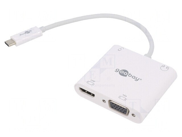 Adaptor USB 3.0 0,15m Alb