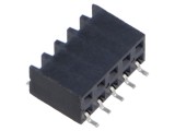 Conector şiruri pini mamă 10 pini 2,54mm aurit SMT SAMTEC