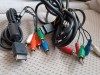 Cablu component (HD TV) YPbPr pt Televizor AV RCA RGB pentru consola joc SONY Playstation ps 1, 2, sau 3,, Cabluri, Oem