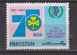 ANUL INTERNATIONAL AL TINERETULUI 1985 PAKISTAN MI 647 MNH
