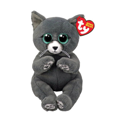 PLUS TY 15CM BEANIE BELLIES PISICUTA ALBASTRU DE RUSIA BINX SuperHeroes ToysZone foto