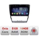 Navigatie dedicata Skoda Octavia 2 2005-2013 Android 8+128GB 4G GPS
