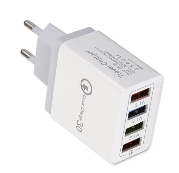 Incarcator 4 porturi USB 15 W Incarcare rapida