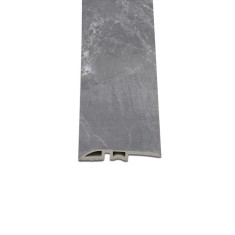 Vinil SPC nivelare podea Fjord model marmură gri &icirc;nchis 2400x45x8 mm