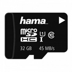 Card MicroSD 32GB (Clasa 10) Hama foto