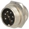 Soclu Microfon Montare Panou 7 Pin