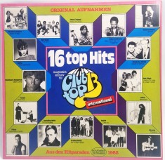 various - 16 Top Hits nov / dec 1982 vinil LP disc pop rock Club Top 13 Germania
