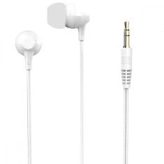 Poss Casti In-ear Microfon Jack 3.5MM Alb PSEAR180 foto