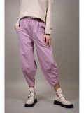 Cumpara ieftin Pantaloni Sport Dama 3/4 Foggia Roz Talie Unica S-XL Bumbac &amp; Elastan Confortabili Casual Moderni Toamna