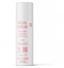 Ser facial anti-aging, cu paducel, acid hialuronic si argila verde, 30ml Argital foto