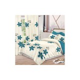 Cumpara ieftin Lenjerie de Pat Bumbac Finet, 6 Piese + 2 Draperii - SIPR-S-03