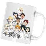 Cana alba personalizata &quot;The Promised Neverland Toata Echipa&quot;, INOVATIX&reg;. 330ml