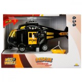 Elicopter de salvare cu sunete si lumini, Maxx Wheels, Negru, 1:20