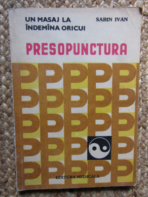 PRESOPUNCTURA - SABIN IVAN foto