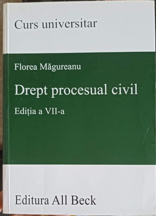 DREPT PROCESUAL CIVIL-FLOREA MAGUREANU-251771