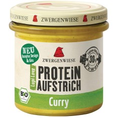 Crema tartinabila proteica bio cu lupin si curry, 290 g foto
