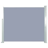 Cumpara ieftin Copertină laterală retractabilă, gri, 120x300 cm