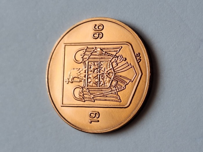 Romania 1 leu 1996 UNC