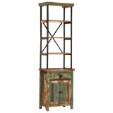 vidaXL Dulap &icirc;nalt, 55x30x180 cm, lemn masiv reciclat 358884