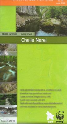 Harta turistica / Tourist map Cheile Nerei foto