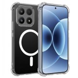 Husa Xiaomi 17 Asteroid GSM Shockproof Clear Silicone MagSafe, transparenta