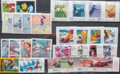 Germania-&#039;&#039;LOT-9 Emisiuni-PRO-SPORT&#039;&#039;- Serii consecutive anuale:1990 -99&#039;&#039;-MNH NESTAMP. -Calitate EXTRA