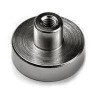 Magnet Neodim Oala 20mm cu Filet Interior, Prindere/Sustineri, Cromat, Demontabil