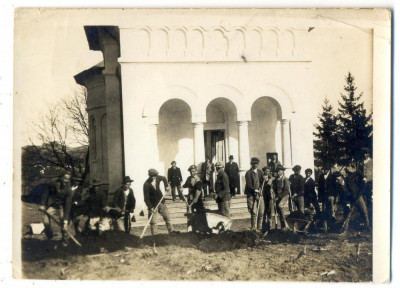 AD 1205 C. P. VECHE-MILITARI IN FATA BISERICII 1937-SUBINSPECTORATUL PP ODORHEIU foto