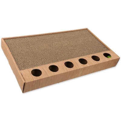 MAGIC CAT răzuitor interactiv din carton, formă dreptunghiulară foto
