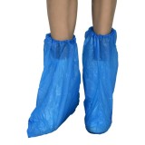 Set Acoperitori Cizme, Zamo&reg;, Unica Folosinta, peste Glezna, CPE 10gr, Anti-Alunecare, culoare Albastra, 50 buc