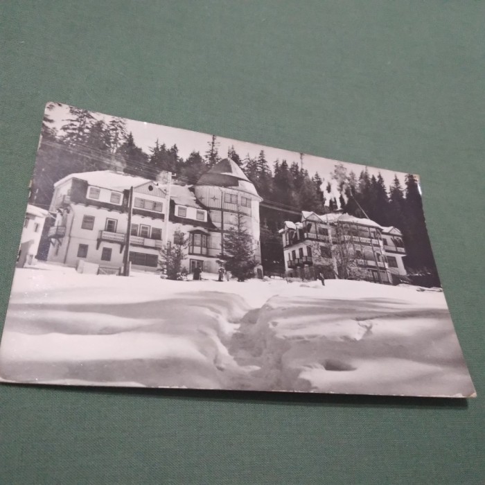 CARTE POSTALA -BORSEC -VILE IN STATIUNE CIRCULATA