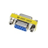 Cumpara ieftin Conector gender-changer, RS232 D-SUB 9P, mama, mama - Multicolor