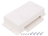 Carcasă Universală ABS Albă 38x133x30mm
