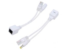 Set cabluri pasive PoE pentru alimentare prin Ethernet foto