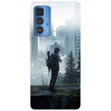 Husa compatibila cu Motorola G100 model The last of us Ellie, Silicon, TPU, Viceversa, Transparent, Carcasa