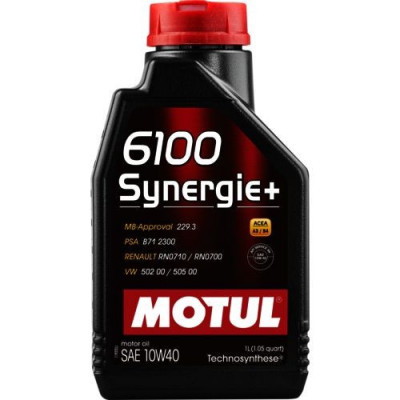 Ulei motor Motul 6100 Synergie+ 10W40 1L 6100 SYNERGIE+ 10W40 1L foto