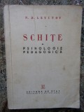 N. D. Levitov - Schite de psihologie pedagogica