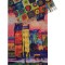 Fular tip esarfa pictata multicolor 1 , Dacali, casmir, 02 galben/oranj