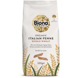 Penne Integrale din Grau Dur Ecologice/Bio 500g