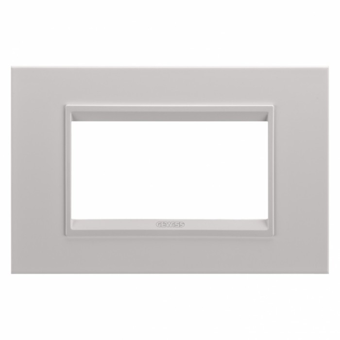 Rama Ornament 4M metal LUX Gewiss Chorus monocrom bej satinat GW16204XL