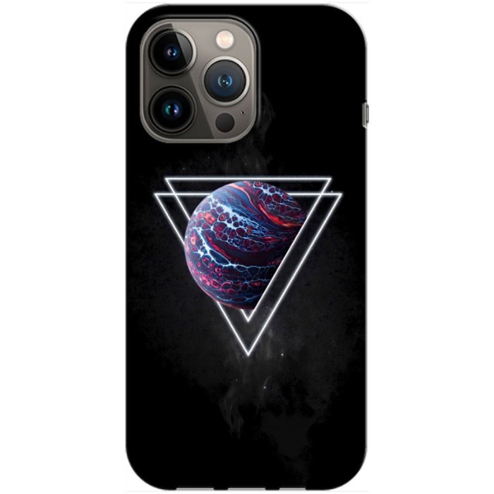 Husa compatibila cu Apple iPhone 12 Pro Max model Alien Planet, Silicon, TPU, Viceversa