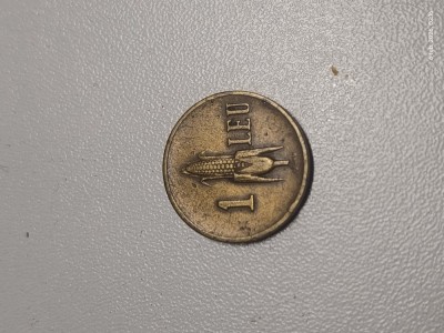 Moneda 1 leu 1941 foto