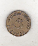 Bnk mnd Germania 5 pfennig 1950 F, Europa