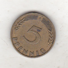 bnk mnd Germania 5 pfennig 1950 F