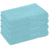 Cumpara ieftin Prosop de baie 50x90 cm, bumbac, densitate 500 g mp, Bleu, Oem