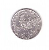 Moneda Grecia 1 drahma/drachma 1971, stare foarte buna, curata