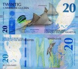 CURACAO &amp; ST. MAARTEN 20 gulden 2025 UNC!!!